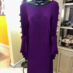 Rich purple dress by MSK size L